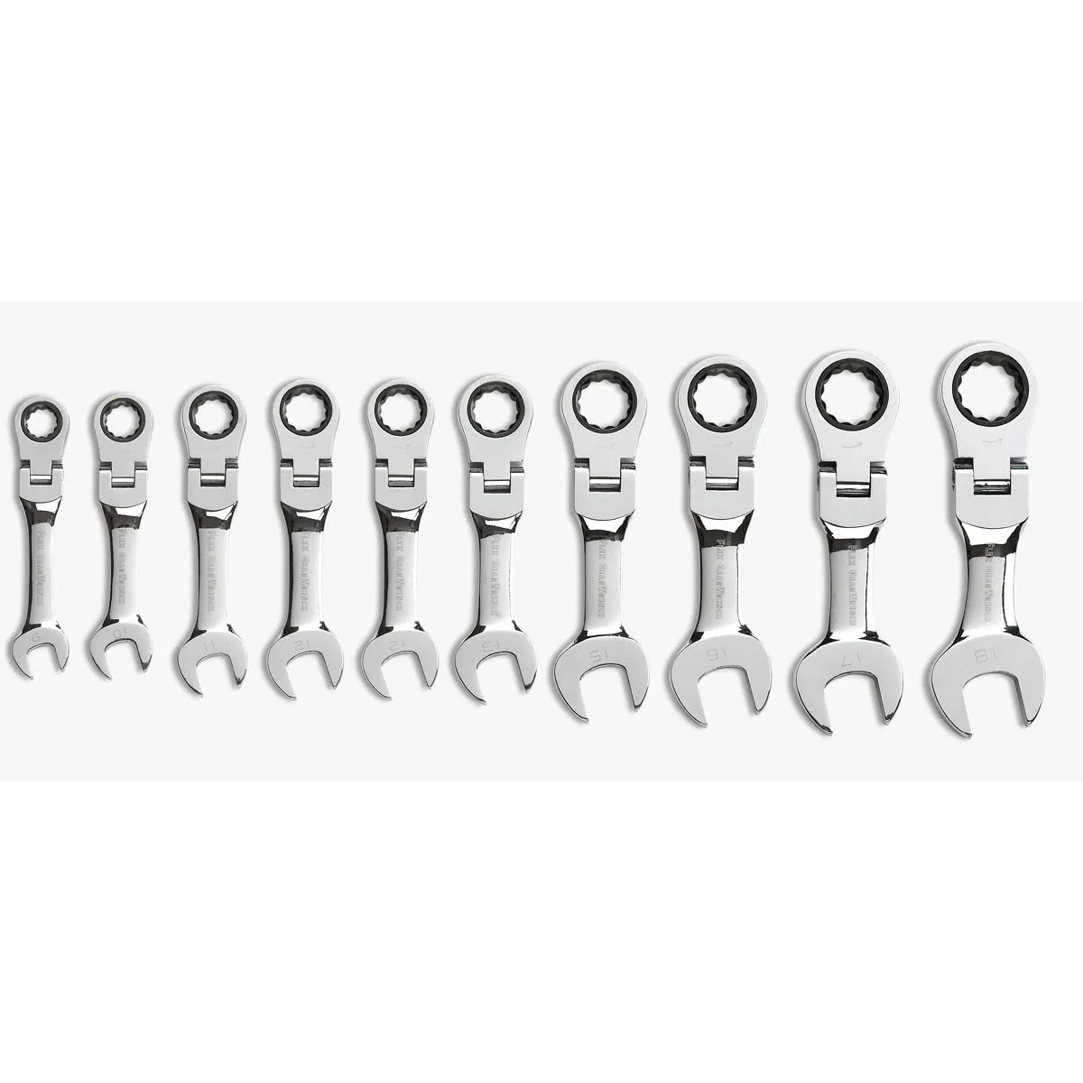 10 Piece Metric Stubby Flex GearWrench Set