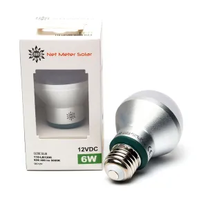 110-LB1206 12v 6w Led bulb 60mm