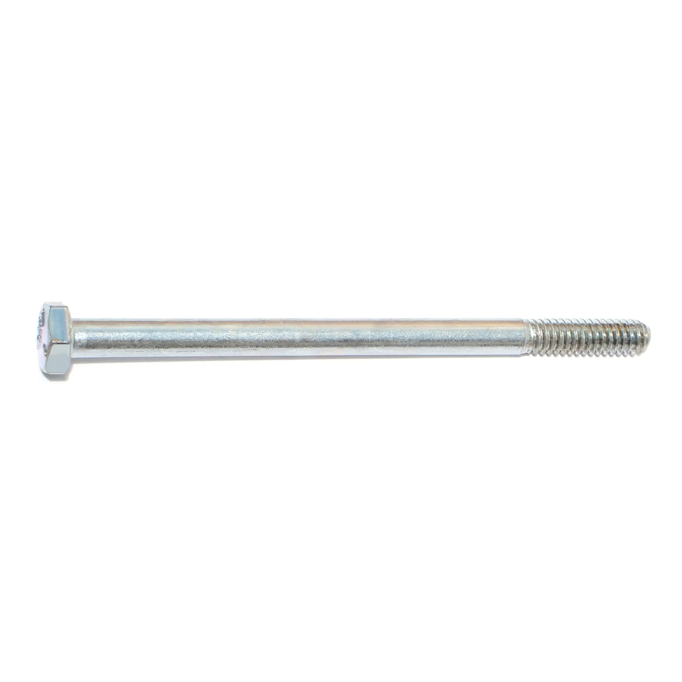 1/4"-20 x 4" Zinc Plated Grade 5 Steel Coarse Thread Hex Cap Screws (100 pcs.)