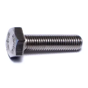 1/4"-28 x 1" 18-8 Stainless Hex Cap Screws (10 pcs.)