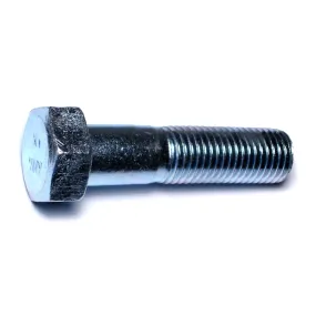 1"-8 x 4" Zinc Grade 2 / A307 Hex Bolts (5 pcs.)