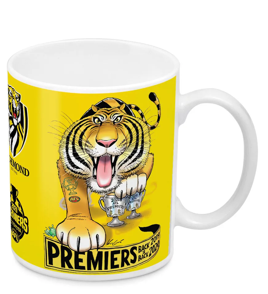 2020 Mark Knight Premiership Mug - WHITE DESIGN