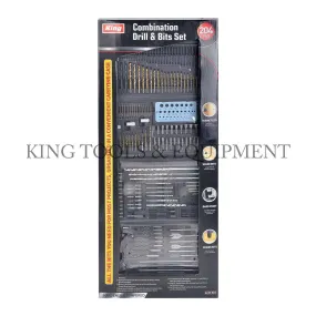 204-pc Complete COMBINATION DRILL and BIT SET - 0230-0