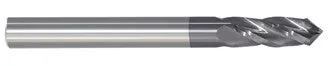 208-420187: 3/16in. Dia., 2in. Overall Length, 4-Flute, Carbide Drill Mill- SE, 90 deg, AlTiN, USA