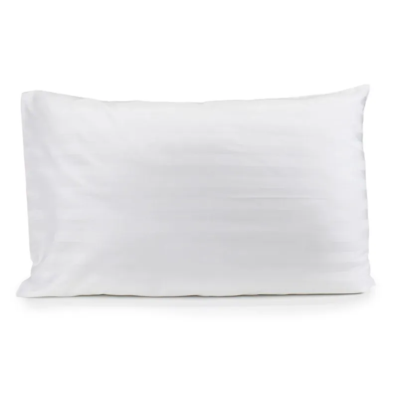 2pc Pack Jason White Satin Pillowcases - Standard