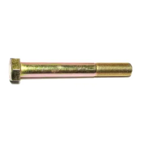 3/4"-16 x 6" Zinc Plated Grade 8 Steel Fine Thread Hex Cap Screws