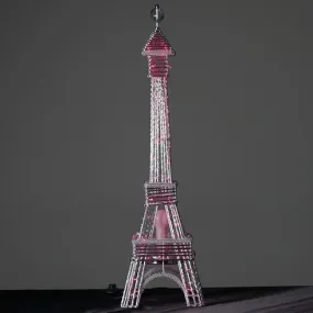 39" Color Changing LED Metal Eiffel Tower Wedding Event Party Columns - 1PCS