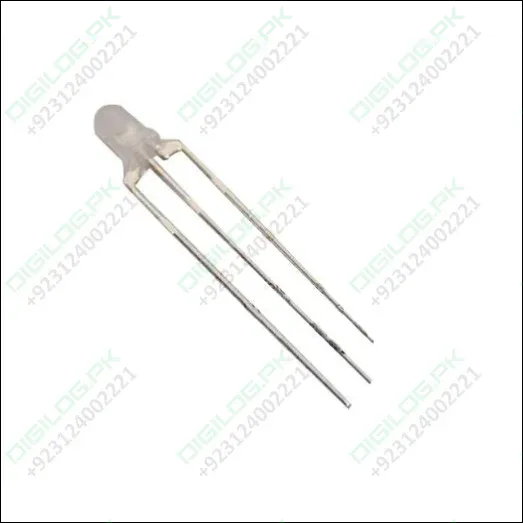 3mm Red / Blue Bi Colour Common Anode 3 Pin Diffused 2.1v Led