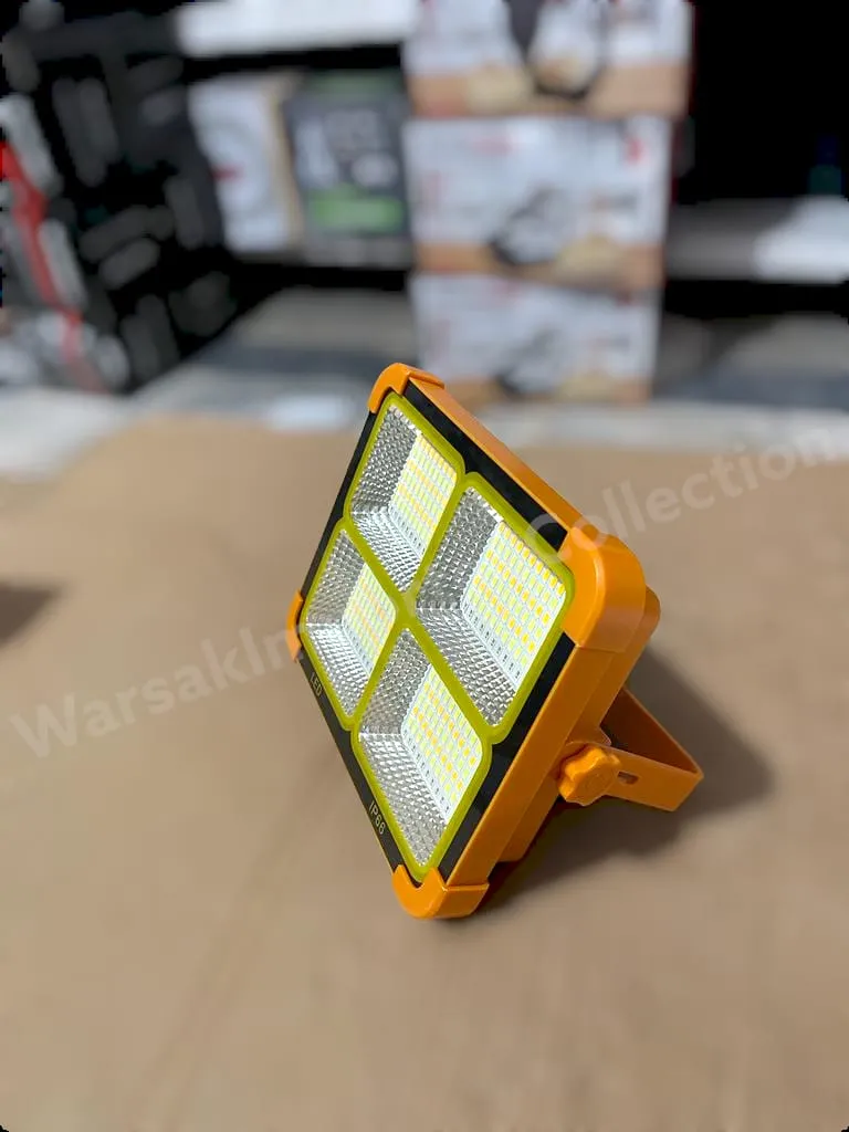 4 in 1  Rechargeable Solar Light with Power Bank