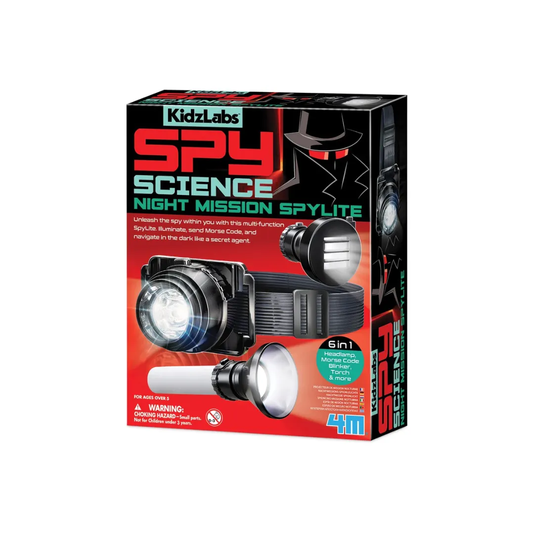 4M KidzLabs Spy Science Night Mission Spylite