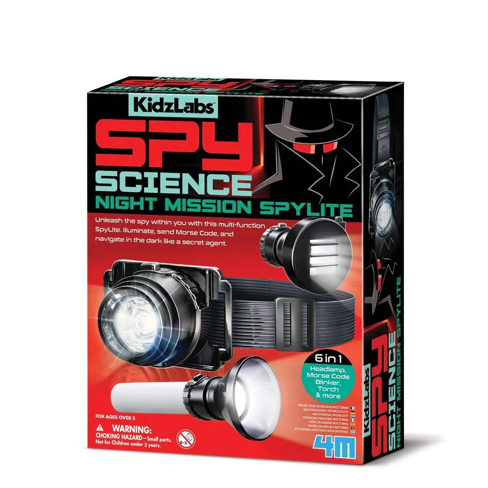 4M KidzLabz Spy Science Night Mission Spylite