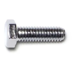 5/16"-18 x 1" Chrome Grade 5 Hex Cap Screws (10 pcs.)