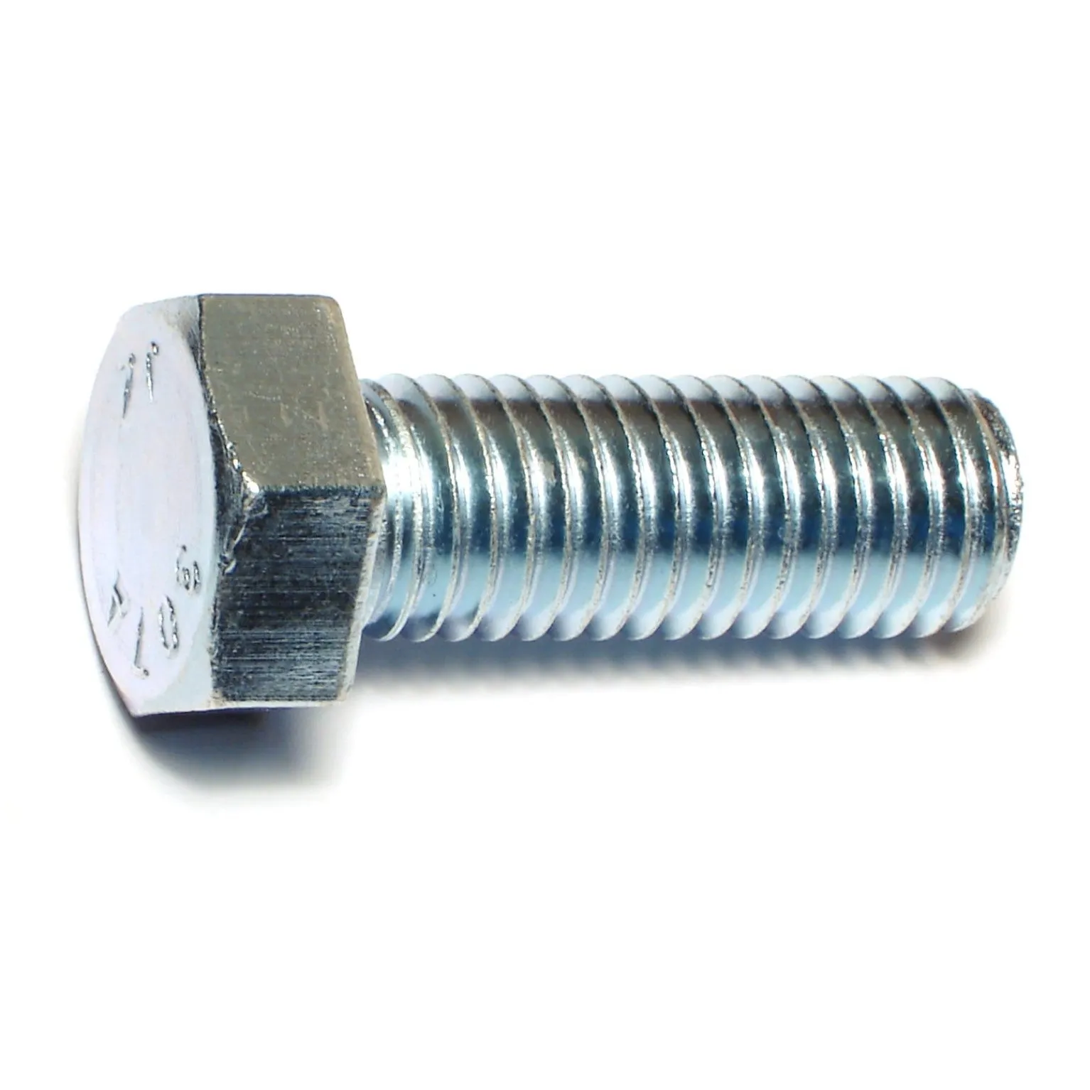 5/8"-11 x 1-3/4" Zinc Grade 2 / A307 Hex Bolts (15 pcs.)