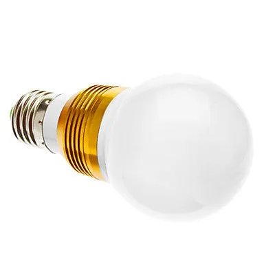 5W RGB Golden Shell Light Remote Controlled LED Ball Bulb (85-265V)