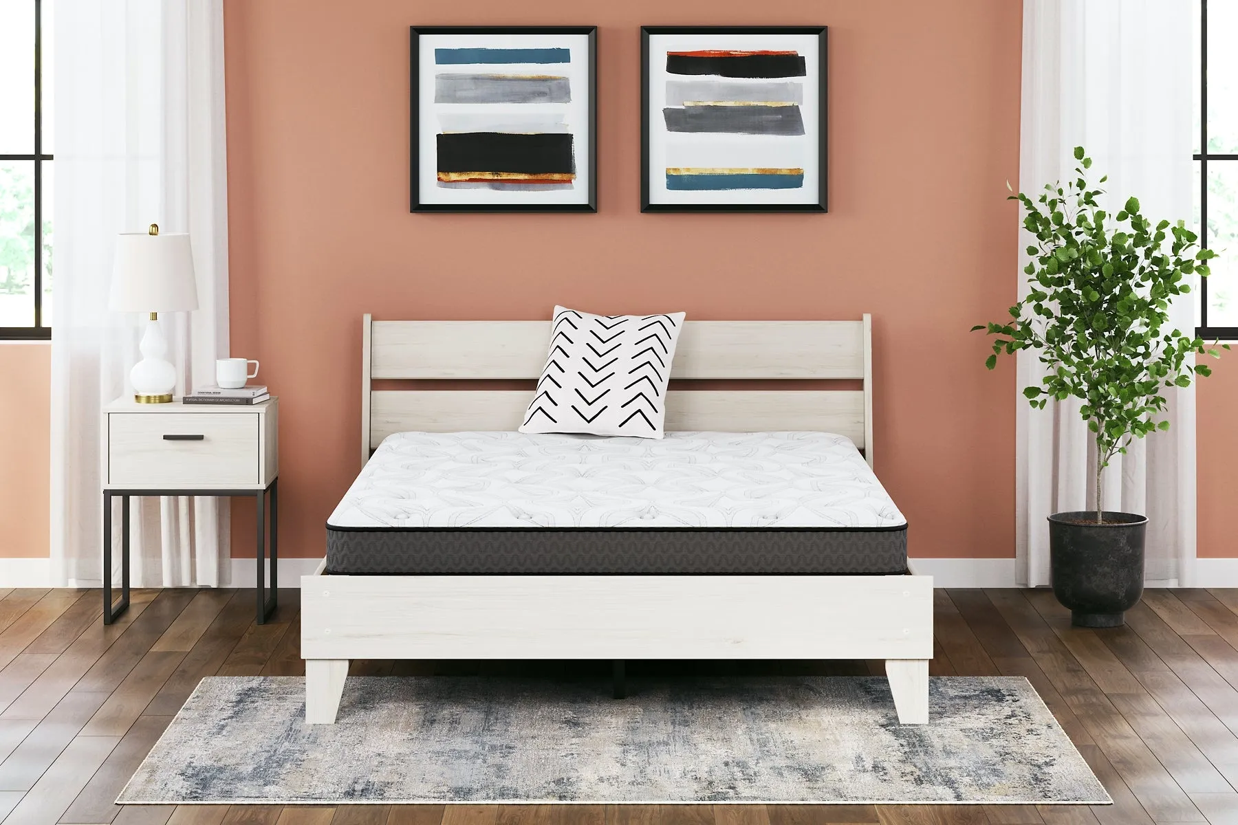 8 Inch Bonnell Hybrid California King Mattress