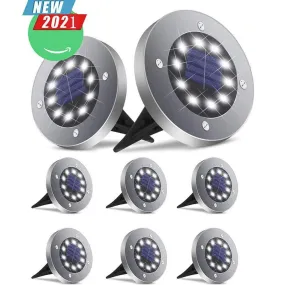 8LED Solar Stainless Steel Underground Light