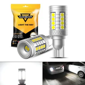 912 921 T15 W16W LED Reverse Back-up Light Bulbs 20W 350% High Brightness CAN-Bus Error Free 6500K White B3 Series | 2 Bulbs