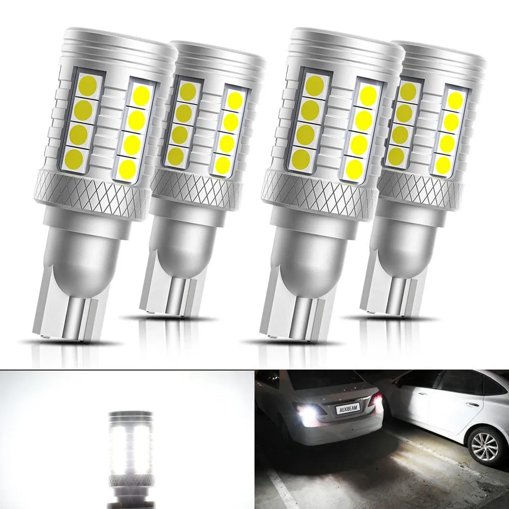 912 921 T15 W16W LED Reverse Back-up Light Bulbs 20W 350% High Brightness CAN-Bus Error Free 6500K White B3 Series | 2 Bulbs