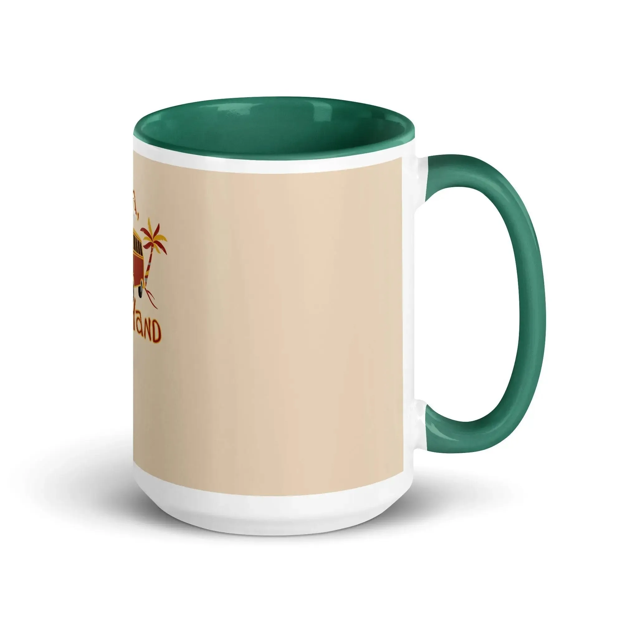 Aloha Mr. Hand! Mug with Color Inside