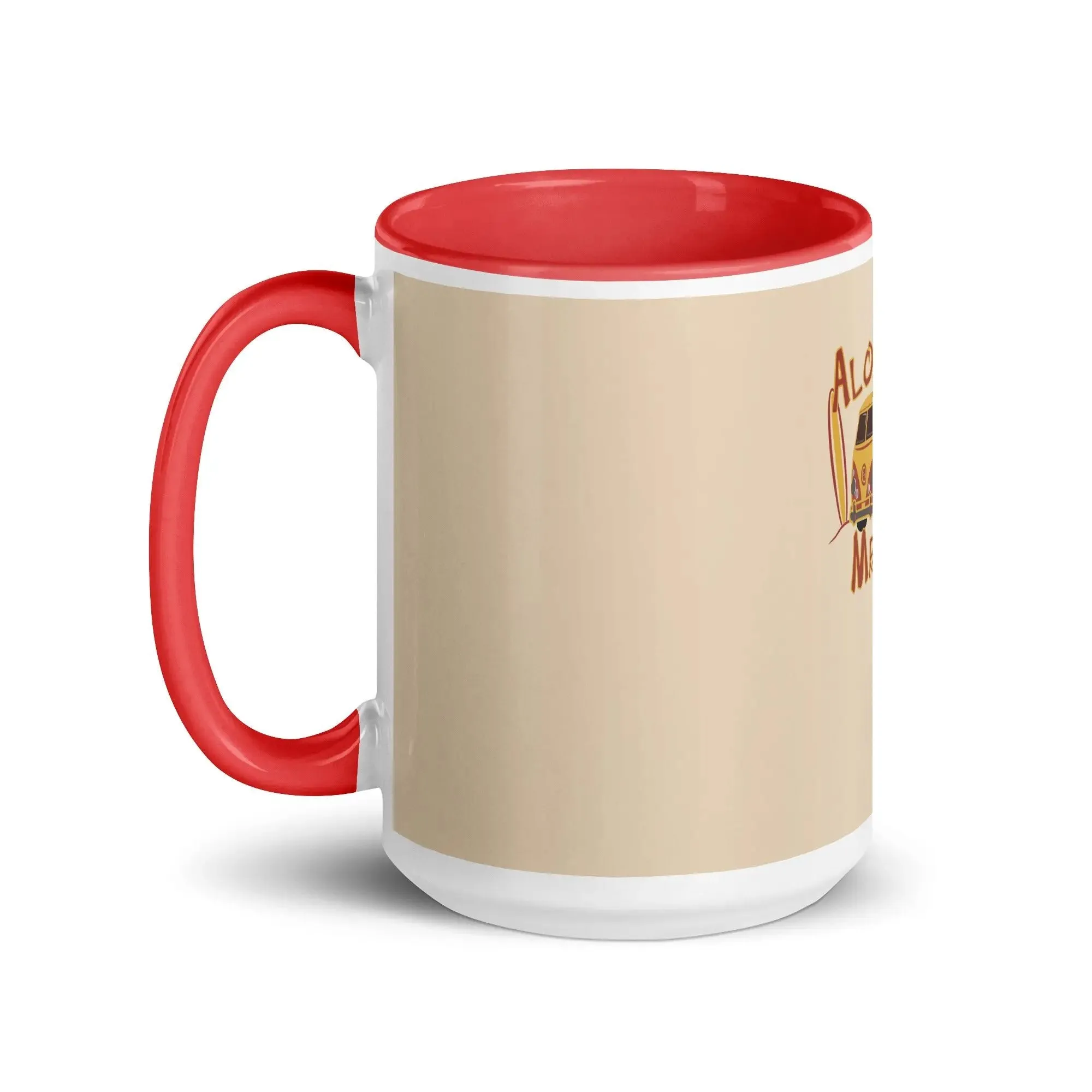 Aloha Mr. Hand! Mug with Color Inside