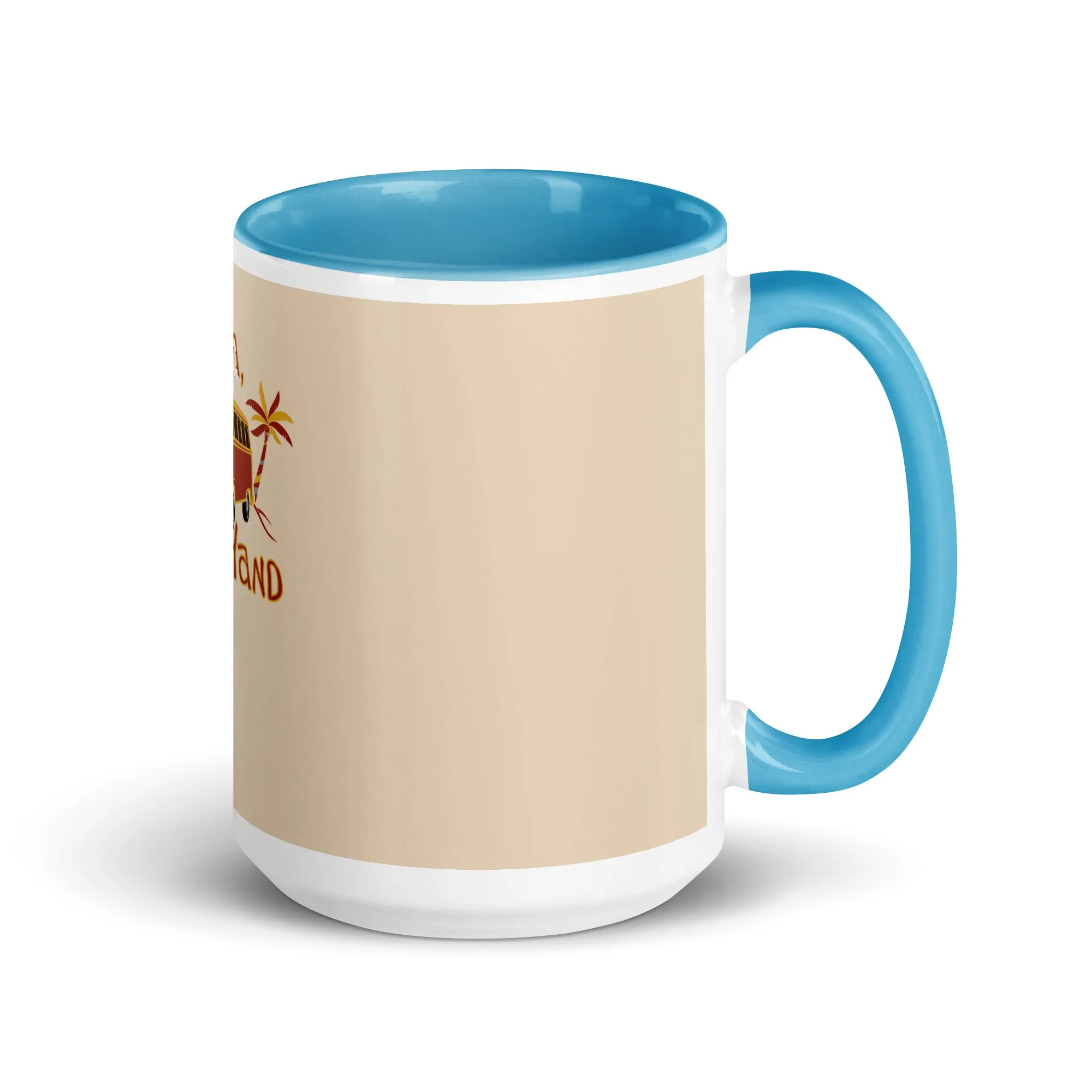 Aloha Mr. Hand! Mug with Color Inside