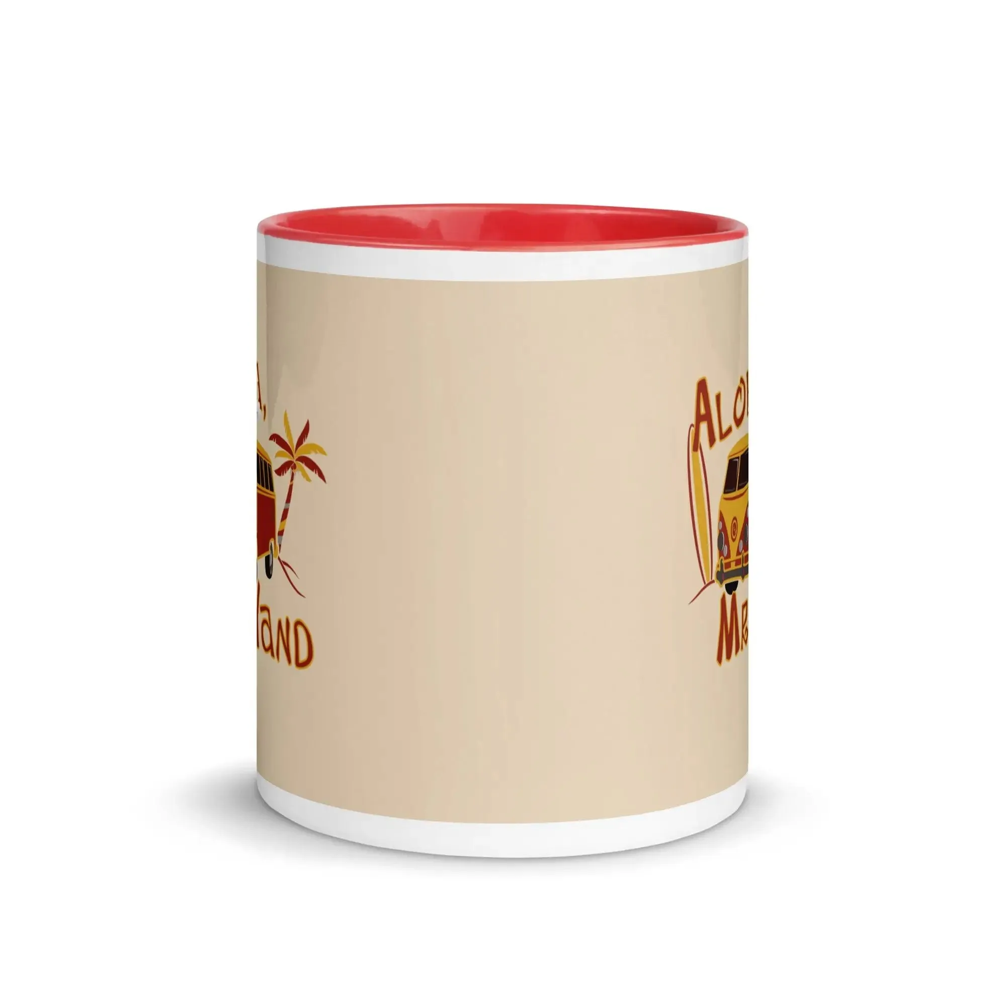 Aloha Mr. Hand! Mug with Color Inside