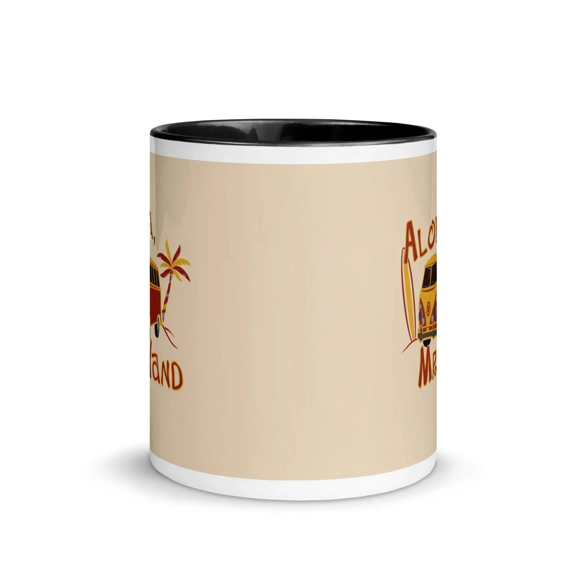 Aloha Mr. Hand! Mug with Color Inside