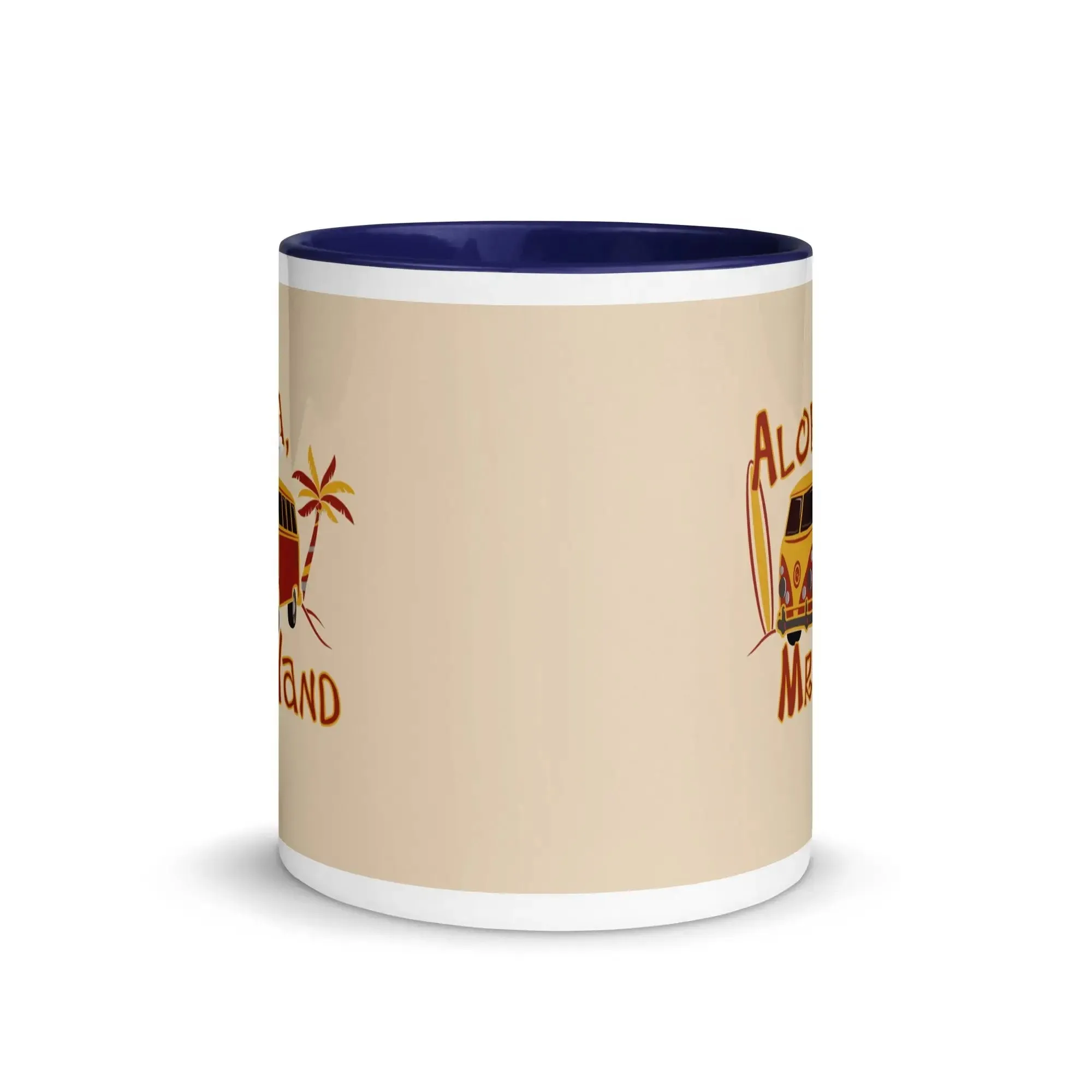 Aloha Mr. Hand! Mug with Color Inside