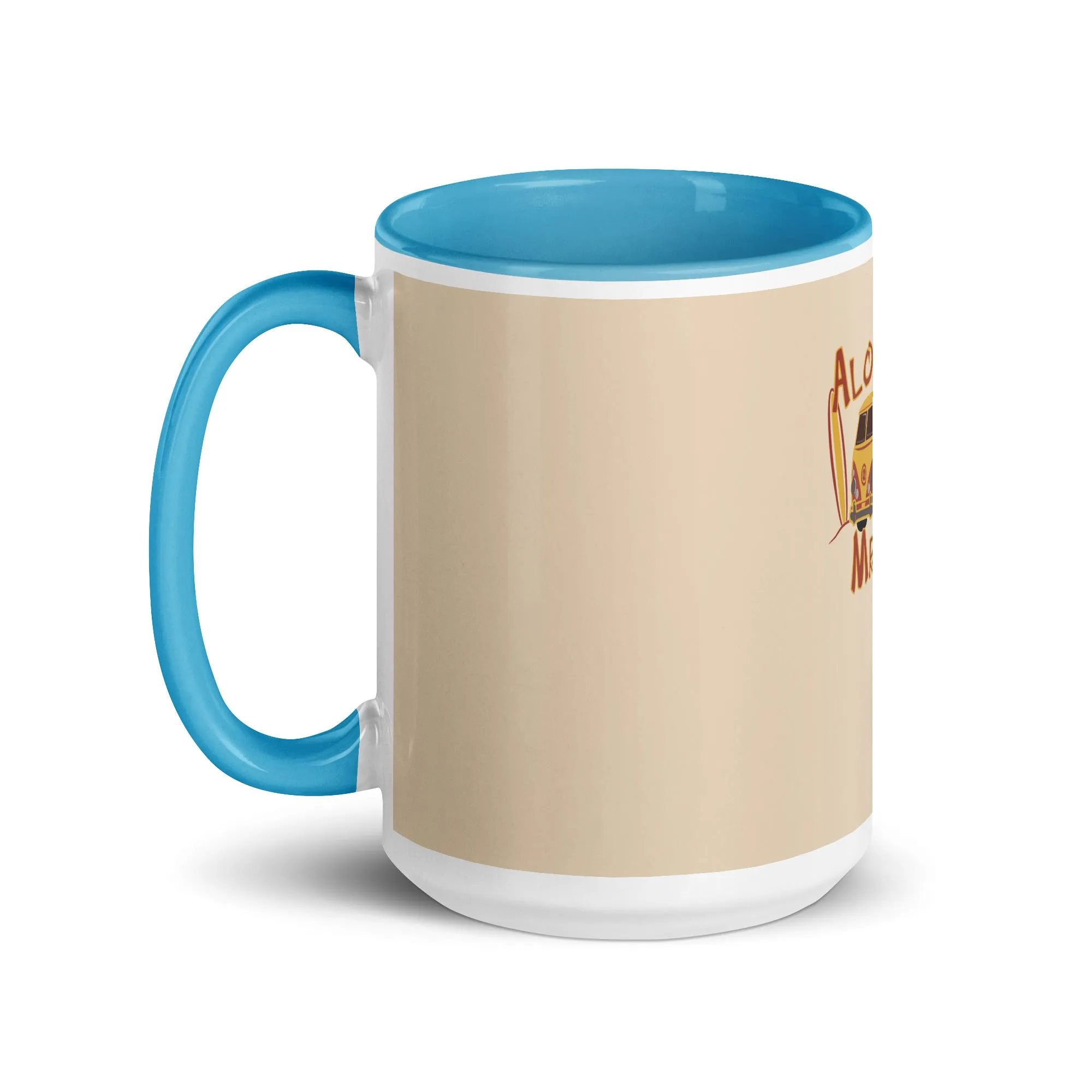 Aloha Mr. Hand! Mug with Color Inside