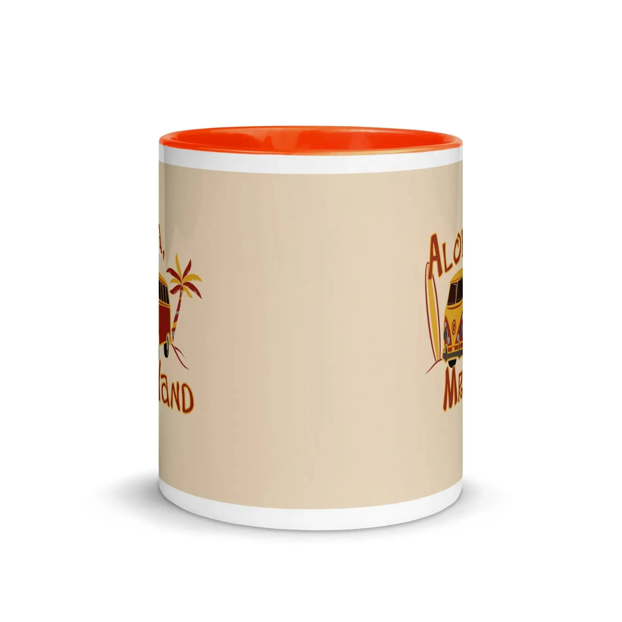 Aloha Mr. Hand! Mug with Color Inside