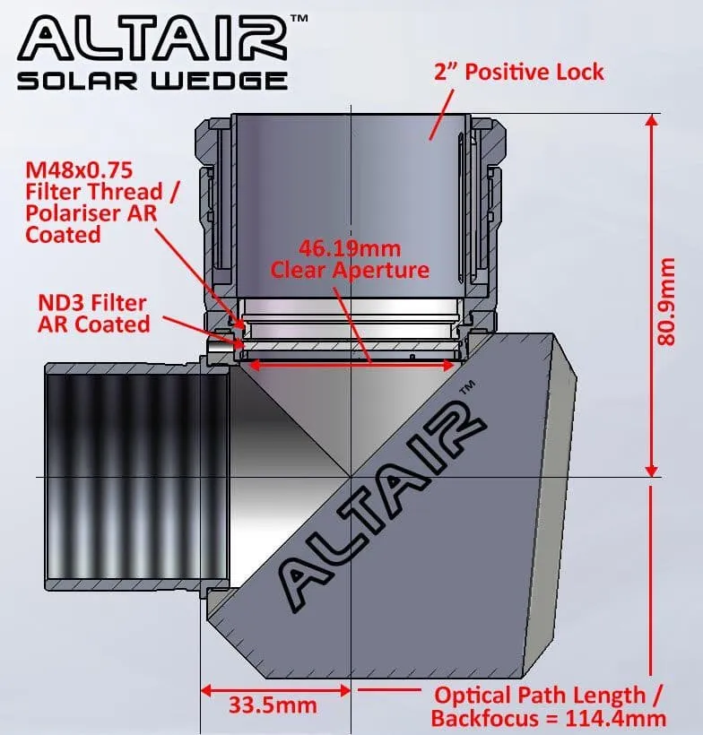 Altair Solar Herschel Wedge V2