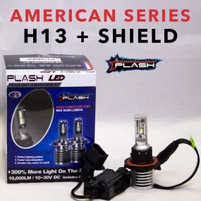 American-Series LED Headlight Conversion Kit | H-13   Shield