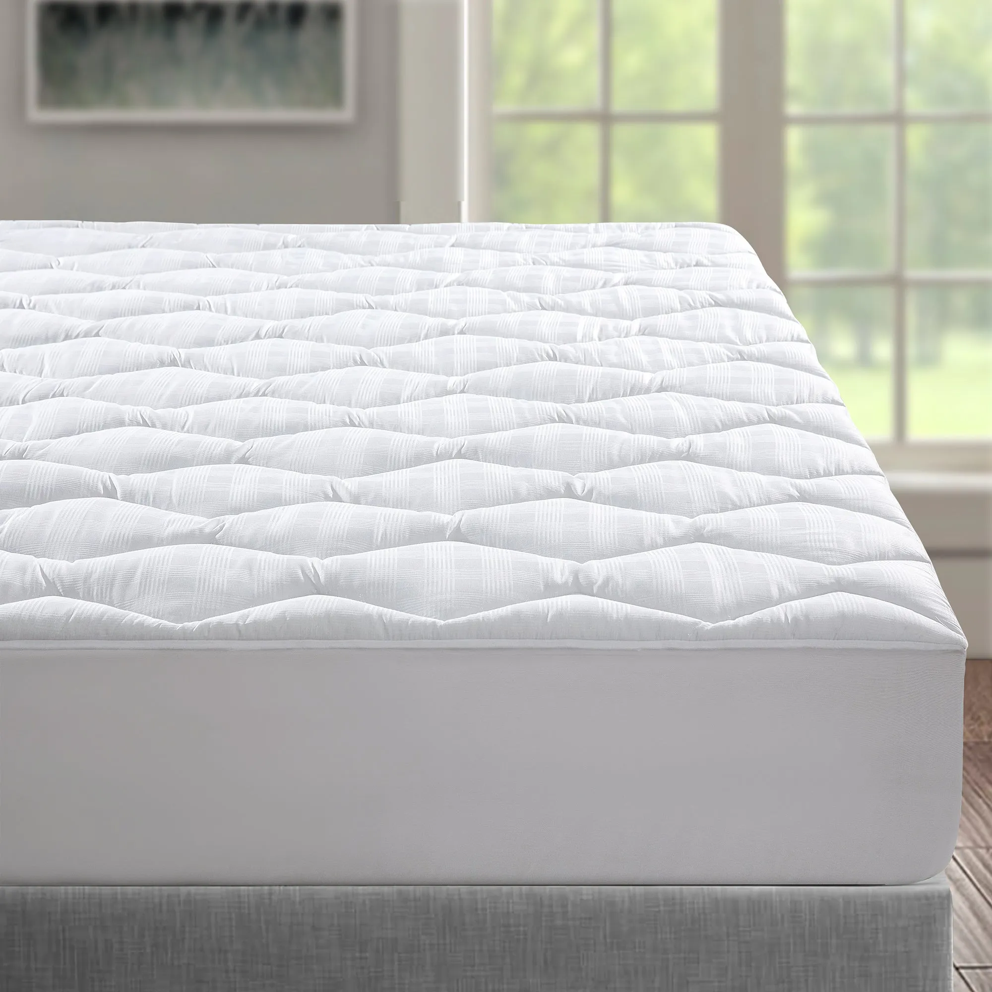 Antibacterial Down Alternative Mattress Pad