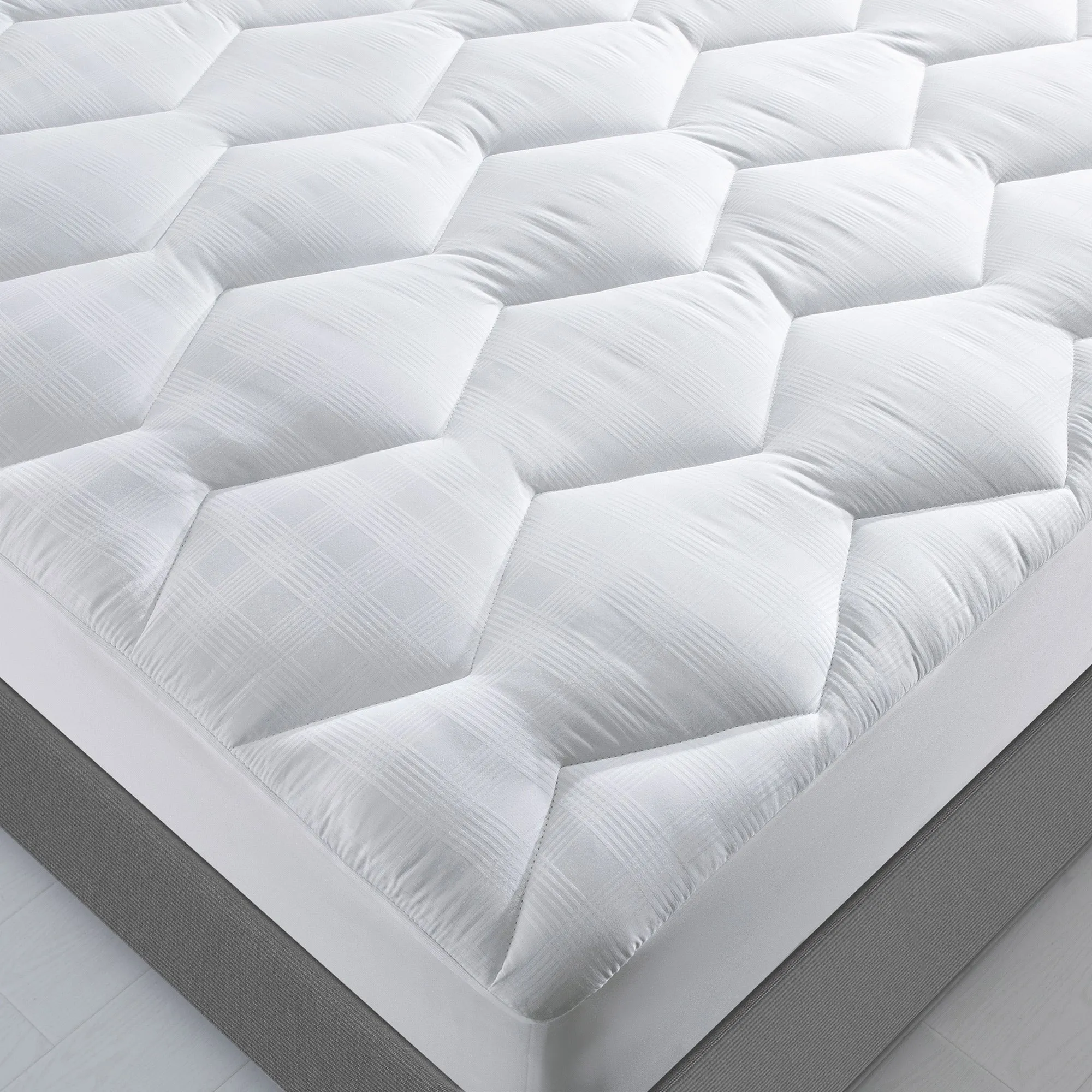 Antibacterial Down Alternative Mattress Pad