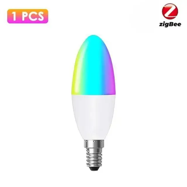 AUBESS E14 WiFi LED Smart Light Bulb for Google Assistant