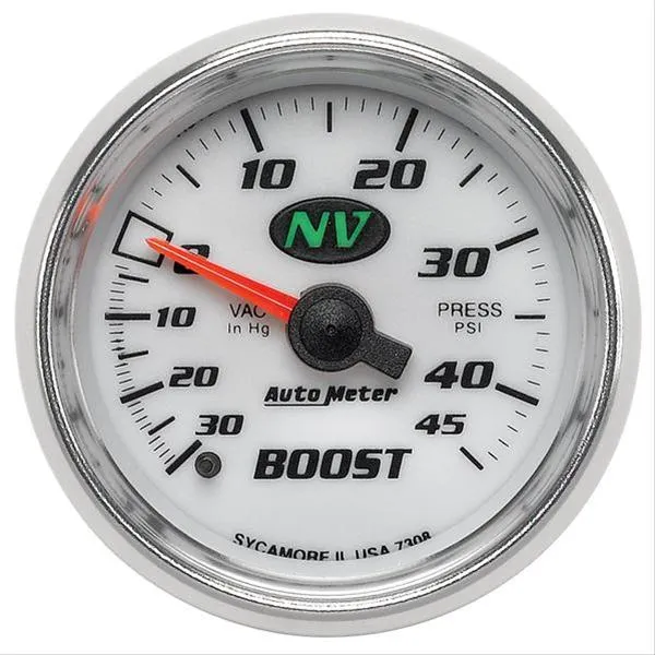 AutoMeter NV Series Analog Gauges 7308