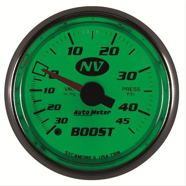 AutoMeter NV Series Analog Gauges 7308