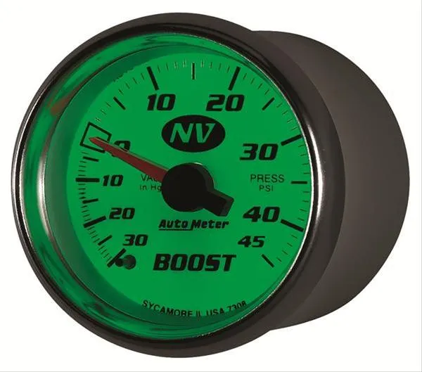 AutoMeter NV Series Analog Gauges 7308