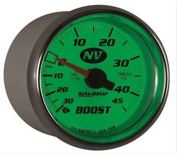 AutoMeter NV Series Analog Gauges 7308