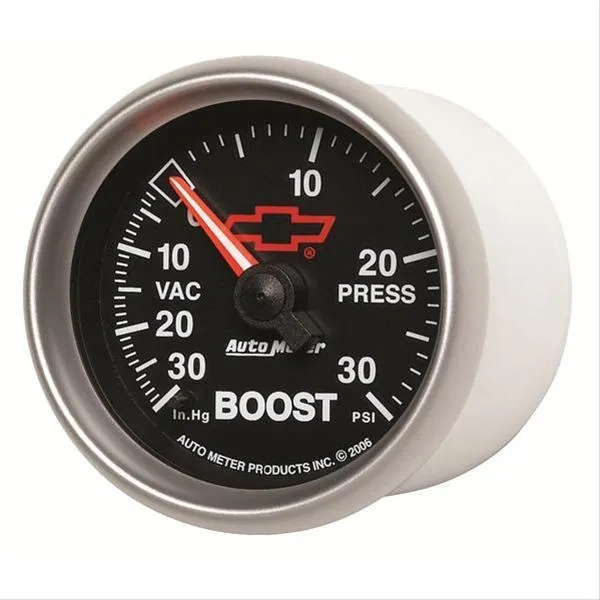 AutoMeter Sport-Comp II Chevy Red Bowtie Analog Gauges 3603-00406