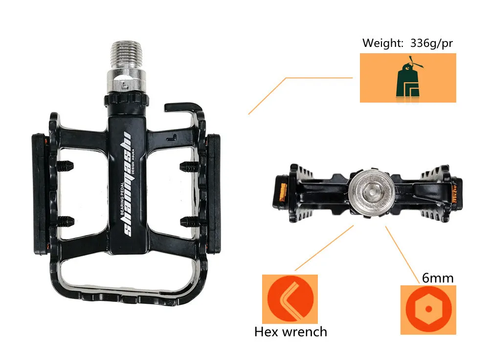 B634 Bicycle Pedals