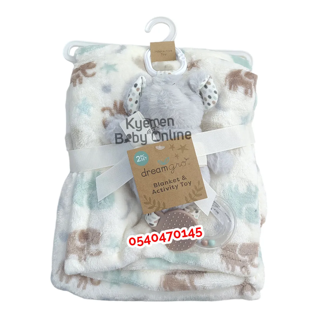 Baby Blanket (Dream Gro) Blanket With Toy