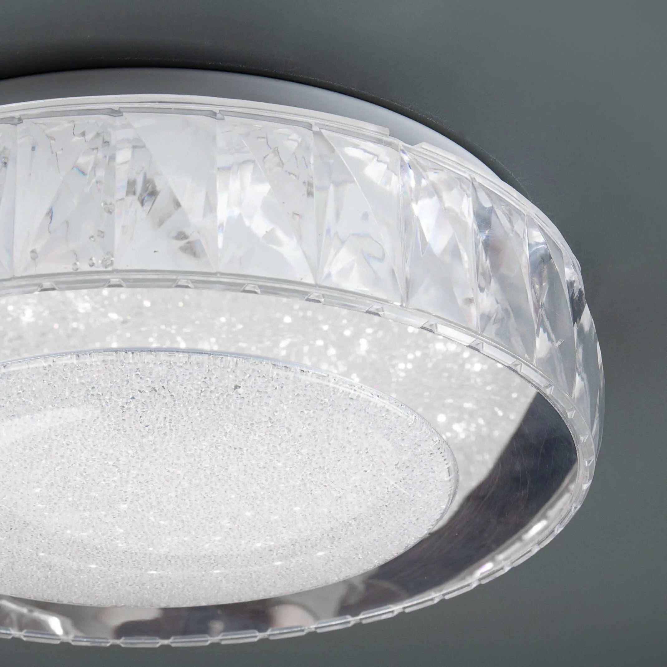 Barcelona Acrylic Small Flush Led Ceiling Light