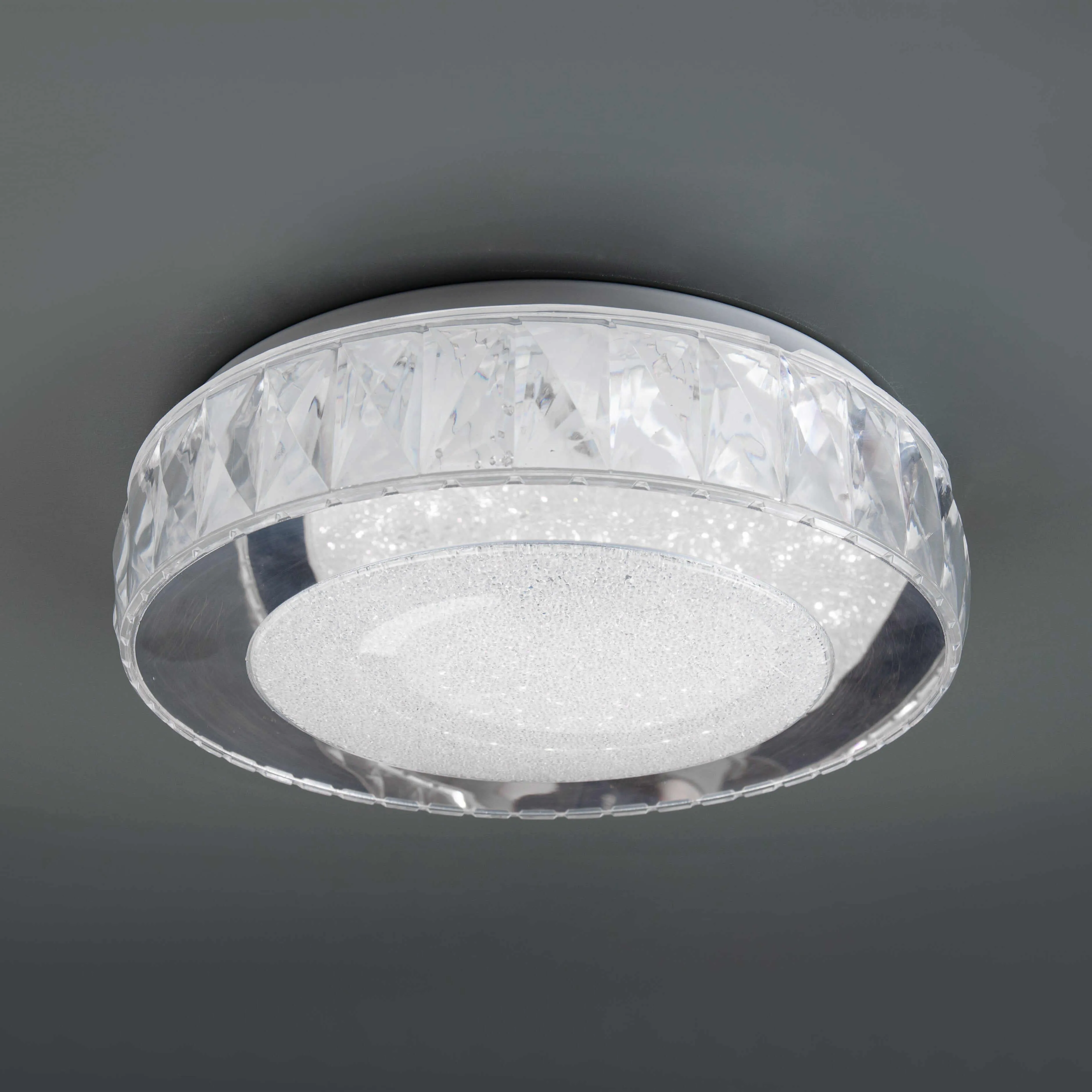 Barcelona Acrylic Small Flush Led Ceiling Light