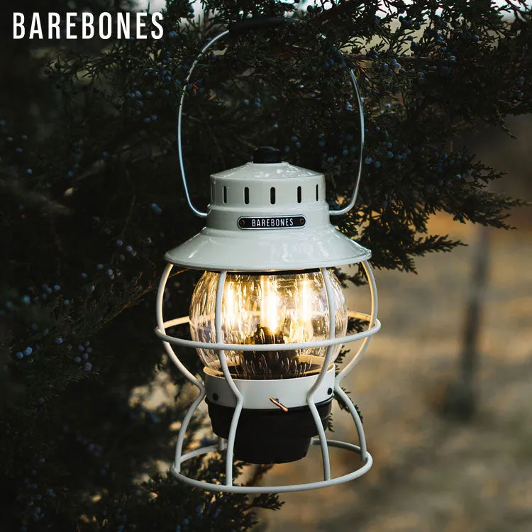 Barebones Railroad Lantern 充電式 手提鐵路復古營燈 骨董白 LIV-180