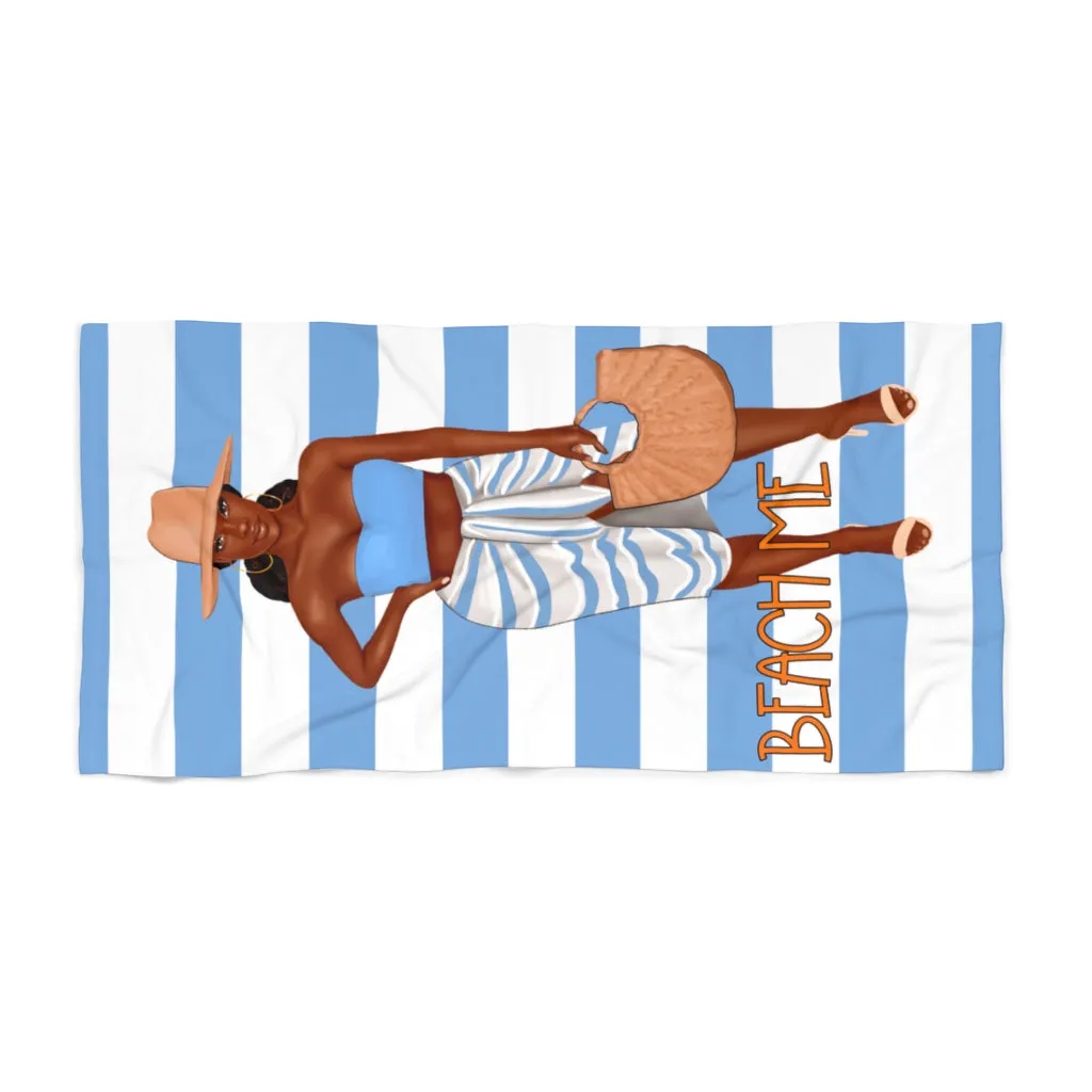 BEACH ME Beach Towel BLUE