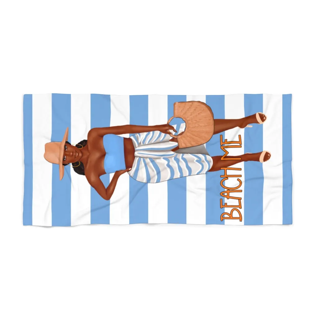 BEACH ME Beach Towel BLUE