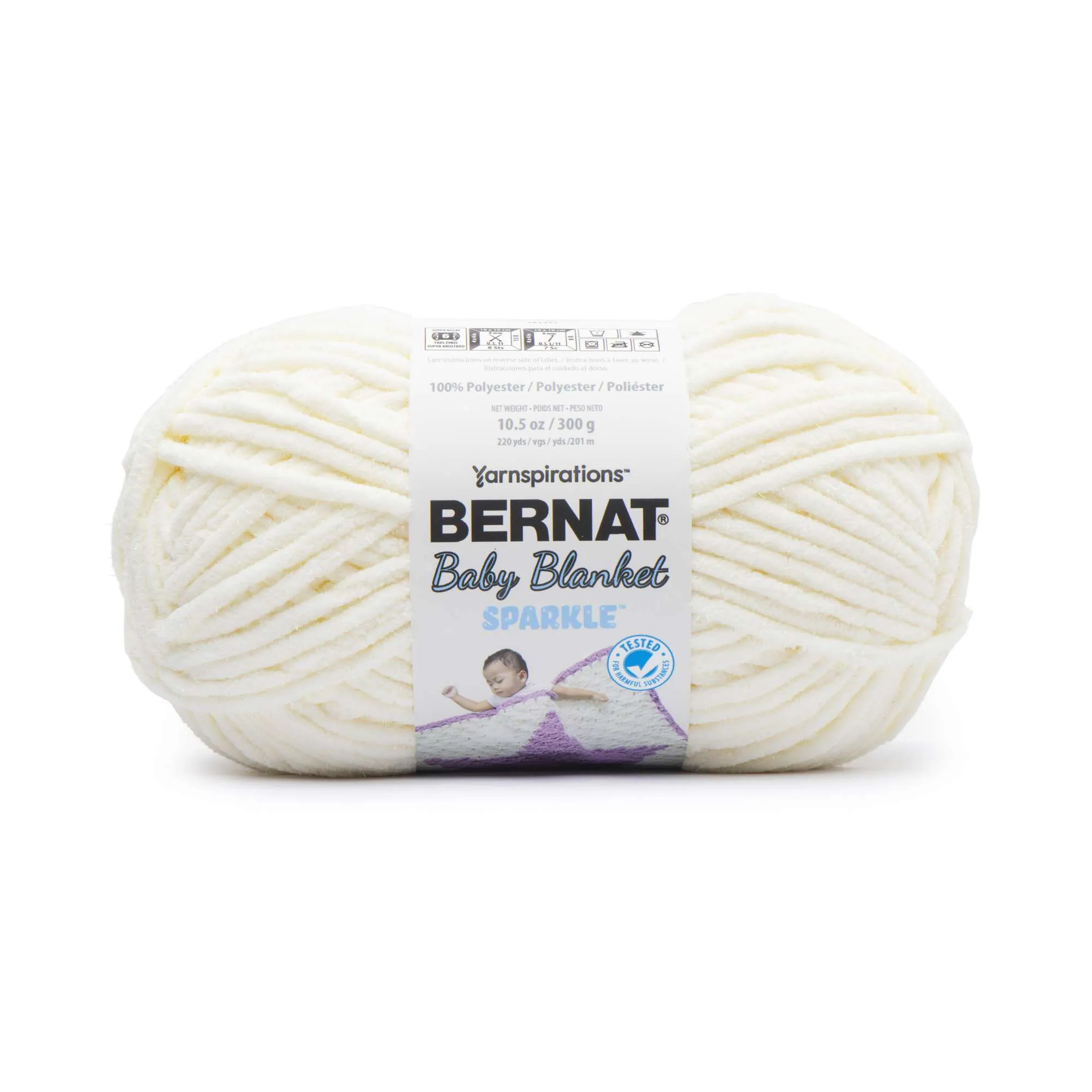 Bernat Baby Blanket Sparkle Yarn