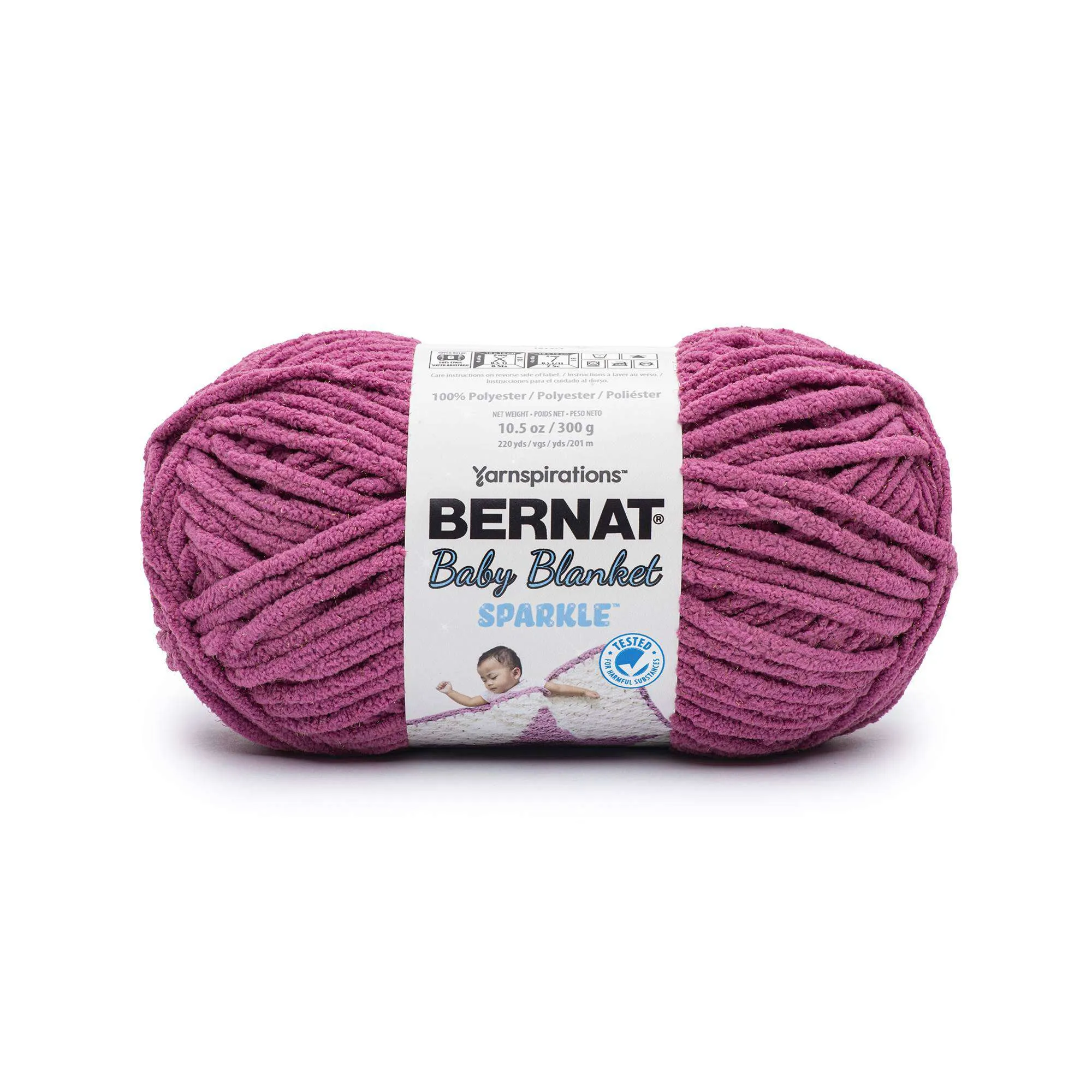 Bernat Baby Blanket Sparkle Yarn