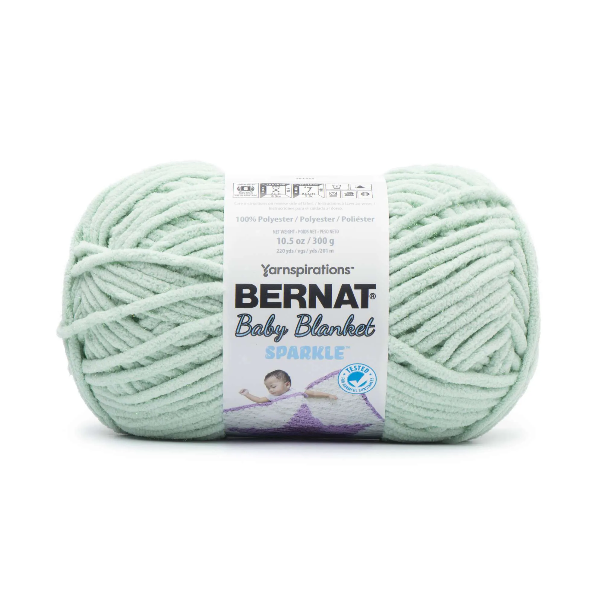 Bernat Baby Blanket Sparkle Yarn